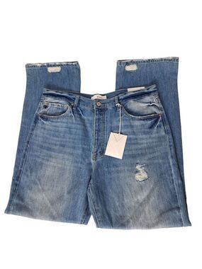 KanCan Hattie Jeans Size 15 31 Straight Leg High Rise